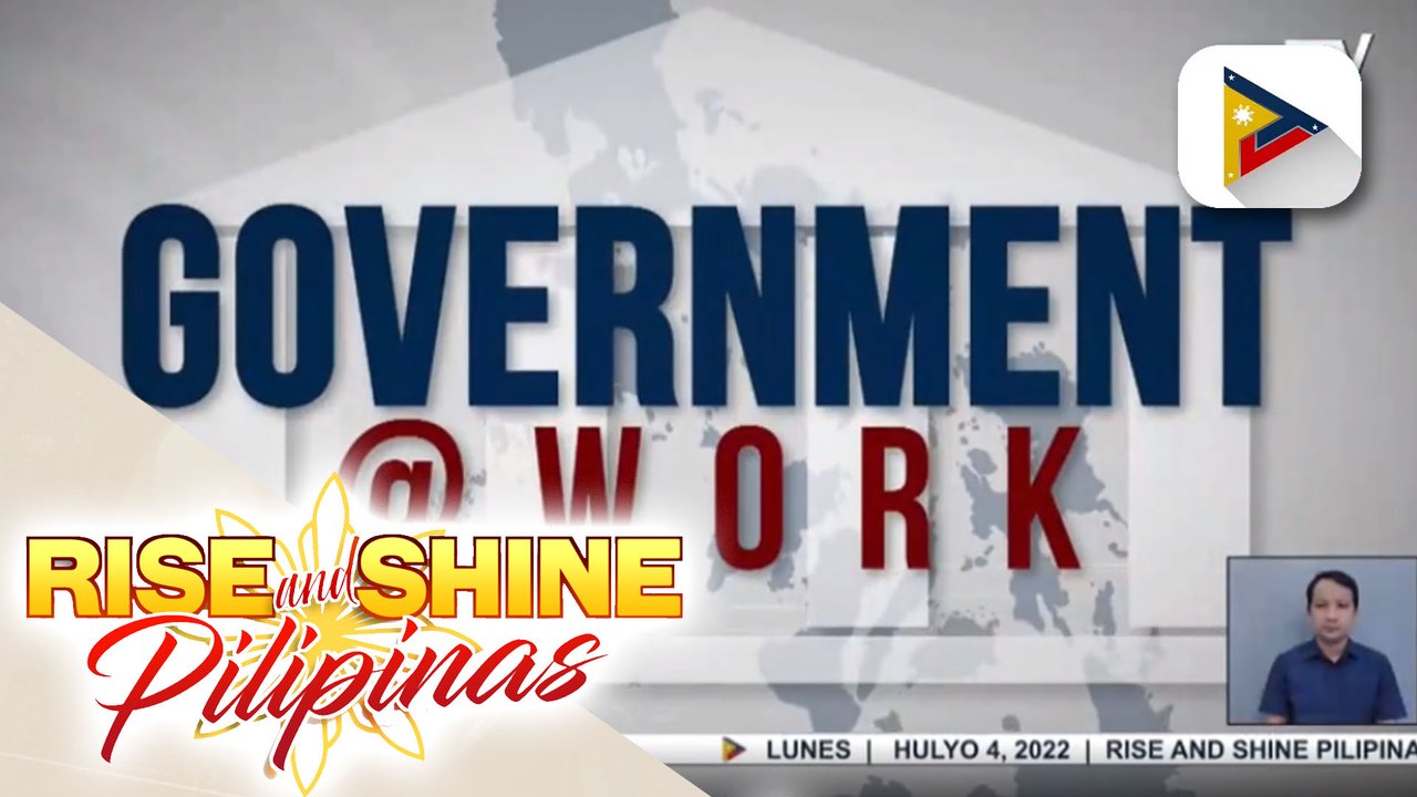 GOVERNMENT AT WORK: River clean-up drive, isinagawa sa Alaminos, Pangasinan