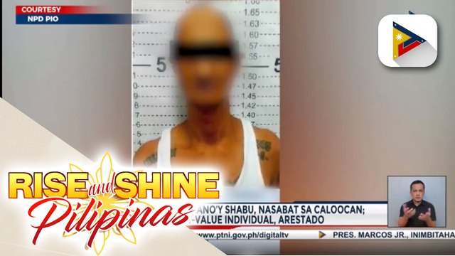 P340,000 halaga ng umano’y shabu, nasabat sa Caloocan; Isang high-value individual, arestado