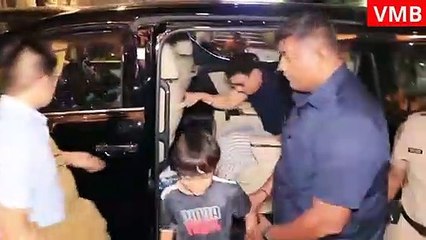 Aamir Khan Playing Football with Son Azad khan In Heavy Mumbai Rain