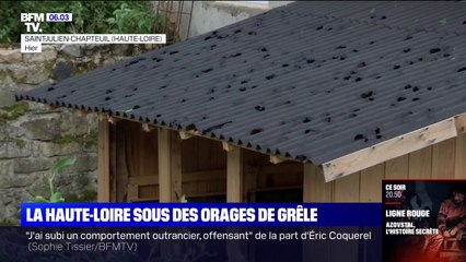 Télécharger la video: La Haute-Loire touchée par de violents orages de grêle, d'importants dégâts matériels