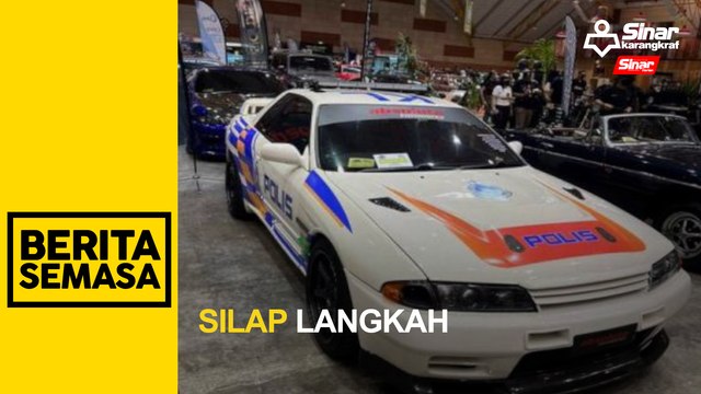 Polis tahan lelaki ubah suai kereta