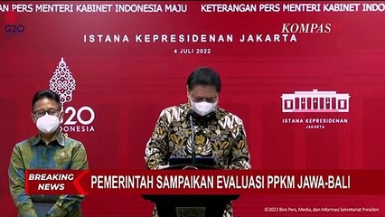 Download Video: PPKM Level  1 di 385 Daerah Diperpanjang, Hanya 1 Daerah Berada di Level 2