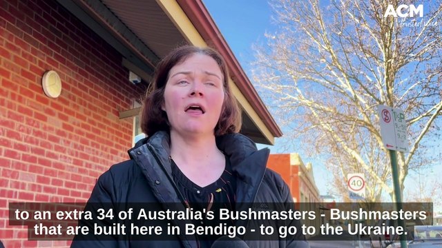 Lisa Chesters MP after Prime Minister Anthony Albanese's update on the Bendigo-built Bushmasters | July 4, 2022 | Bendigo Advertiser