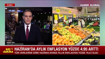 SON DAKİKA! Enflasyon rakamları açıklandı