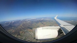 Airlink ERJ-190AR Cape Town (CPT) To Johannesburg (JNB) Full Flight Time Lapse …