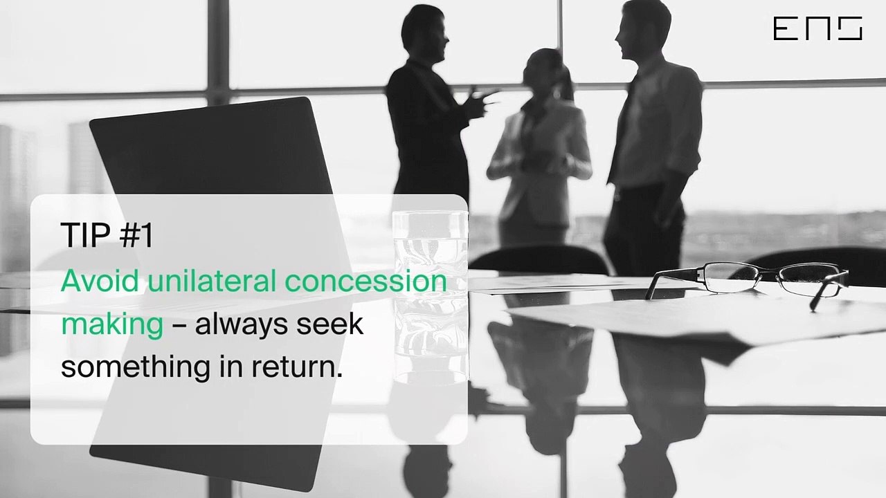 Tips on Making Concessions