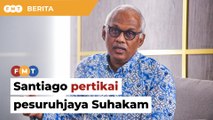 Santiago pertikai lantik ahli politik jadi pesuruhjaya Suhakam