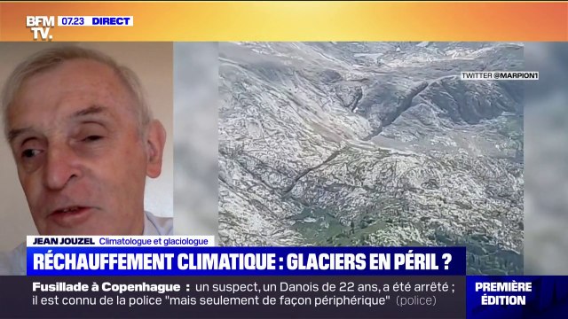 Effondrement d'un glacier en Italie: pour le climatologue et glaciologie Jean Jouzel, le réchauffement très marqué du sommet est en partie responsable du détachement