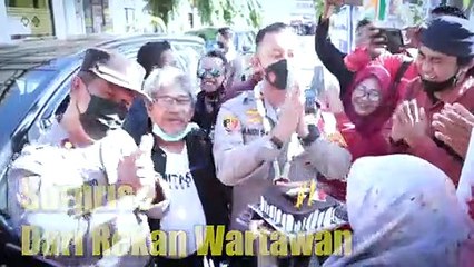 Forkopimda Situbondo Bawa Tumpeng Dan Kue Ulang Tahun Untuk Akbp Andi Sinjaya