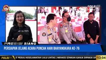 Live Report Ratu Dianti Terkait Persiapan Jelang Acara Puncak Hari Bhayangkara Ke-76