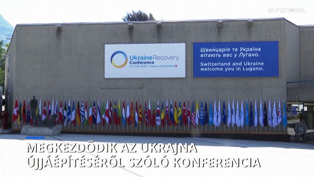 Luganói konferencia: egy 500 milliárd eurós újjáépítési terv készült Ukrajna számára