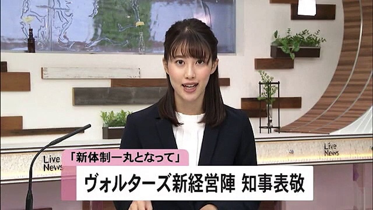 バスケットボールＢ２ヴォルターズ新経営陣　知事を表敬【熊本】 (22_07_04 12-40)
