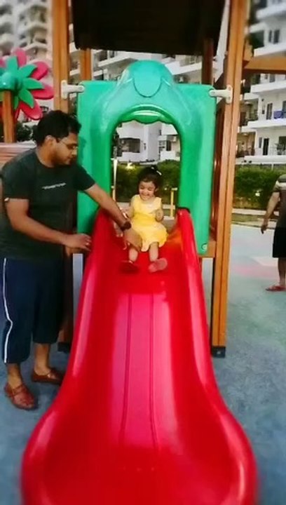 Saanvi Playing With Her Dad