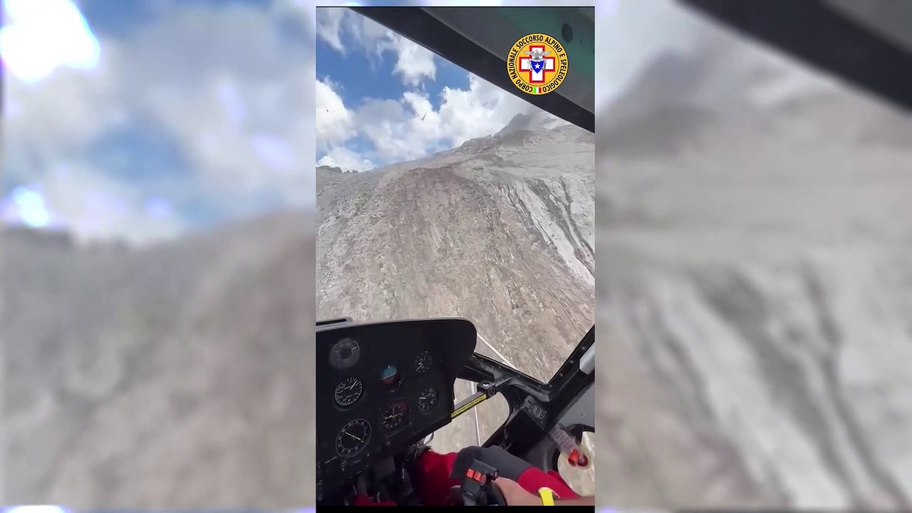 Aumentan a 20 los desaparecidos tras desprendimiento de glaciar en Italia