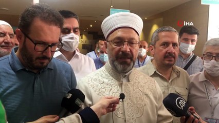 Kutsal topraklardaki hacı adaylarına müjde! Ali Erbaş duyurdu