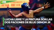 Blue Demon Jr. y su pasión por la pintura | La otra visión del deporte