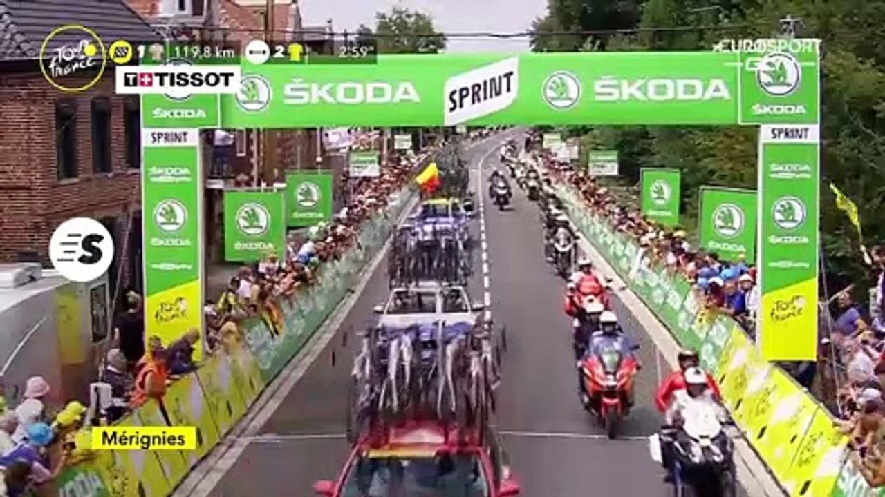 Intermediate Sprint | Stage 5 Tour de France 2022