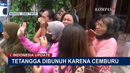 Tersangka Pembunuhan Pensiunan Pegawai RRI di Madiun Dikenal Baik, Warga Menangis Histeris!