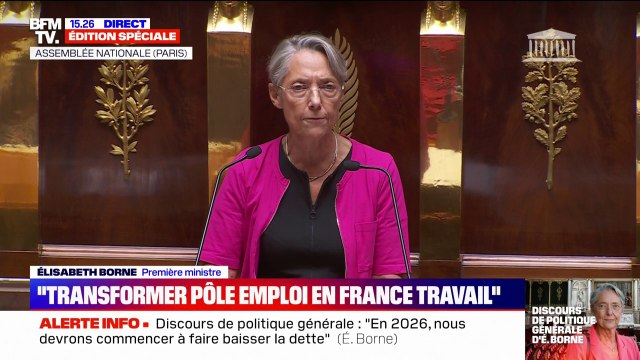 Réforme des retraites: Oui, nous devrons travailler progressivement un peu plus longtemps , affirme Elisabeth Borne
