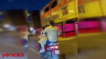 Trafikte 'pes' dedirten görüntü! Bakan bir daha baktı