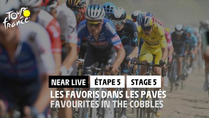 Bataille sur les pavés / Fighting on the cobbles - Étape 5 / Stage 5 - #TDF2022