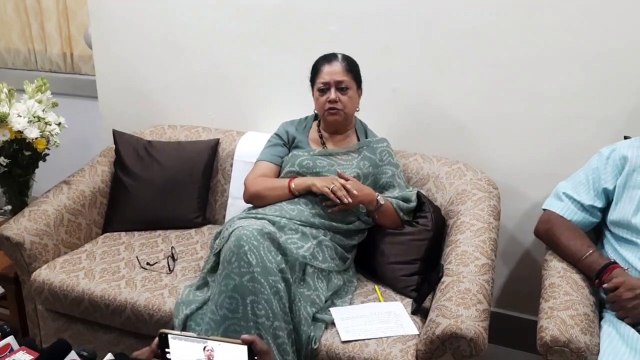 vasundhara raje: प्रदेश में पूरी तरह से इंटलीजेंस फेल: वसुंधरा