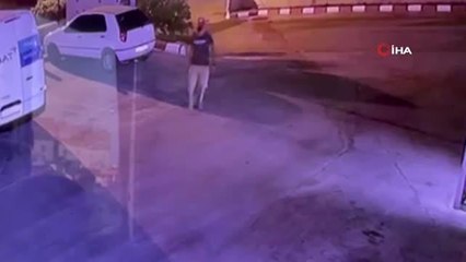 Rahat tavırlarla geldi, bir dakikada 10 bin TL'lik motoru çaldı