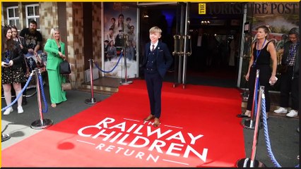 Premier of the Railway Children Returns in Keighley Yorkshire 3rd July 2022