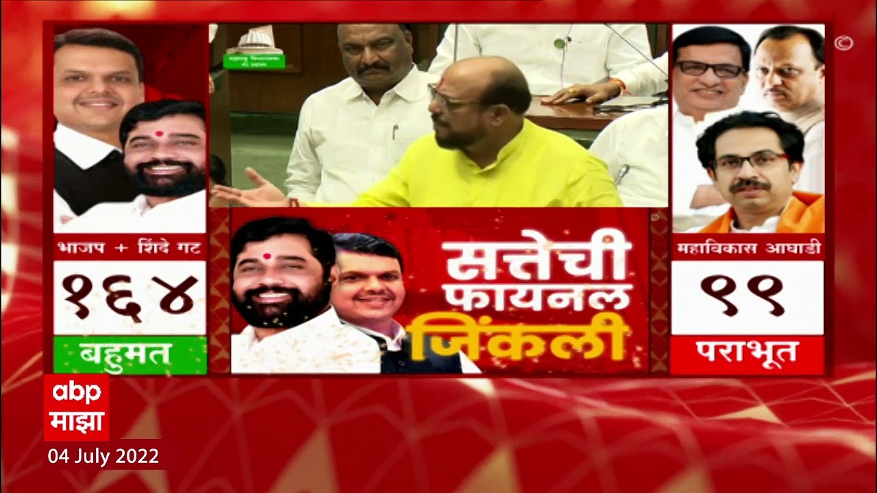 Gulabrao Patil Speech : हात जोडले, हात सोडले, गुलाबरावांनी विधानसभा गाजवली! ABP Majha