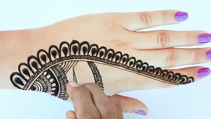Simple Mehndi design for hands _ New Mehndi design back hand _  mehndi design2022