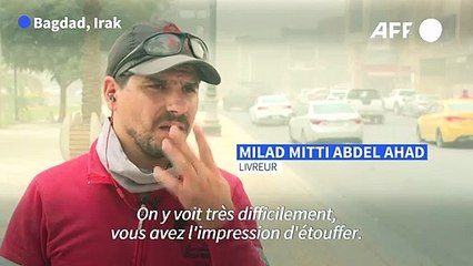 Les Irakiens lassés par les nombreuses tempêtes de sable