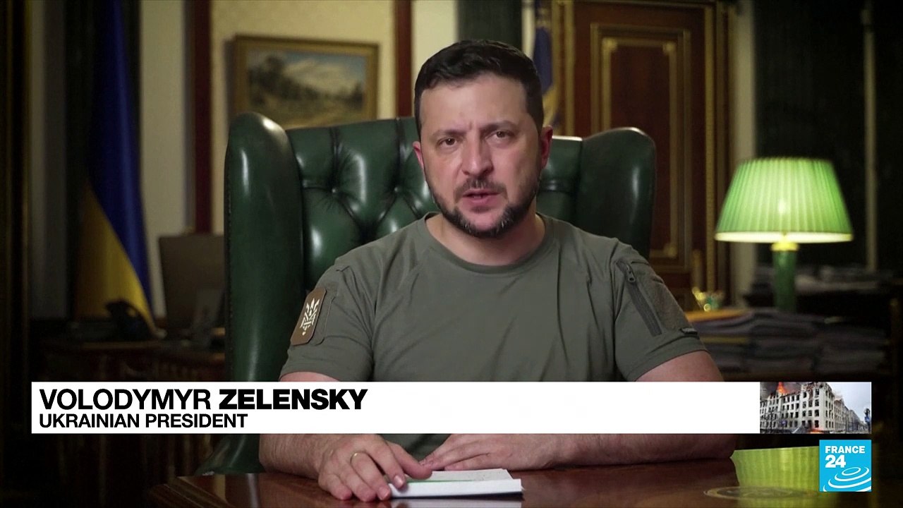 Zelensky vows Ukraine forces will return to Lysychansk