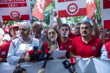 DİSK'ten TÜİK protestosu
