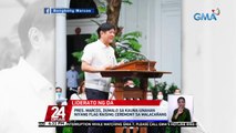 Sanhi ng pagtaas ng presyo ng bilihin at nakaambang krisis sa pagkain, gusto raw bigyang solusyon ni Pres. Marcos | 24 Oras