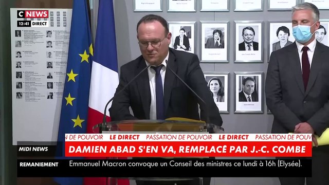 L’ex-ministre Damien Abad, visé par une enquête pour tentative de viol , quitte son poste avec beaucoup de regrets et dénonce des calomnies ignobles - VIDEO
