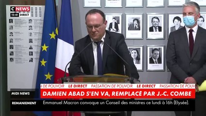 L’ex-ministre Damien Abad, visé par une enquête pour "tentative de viol", quitte son poste "avec beaucoup de regrets" et dénonce des "calomnies ignobles" - VIDEO