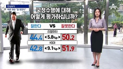 [민심 보다]“국정수행 잘 못한다” 과반에도…尹 “의미 없는 것”
