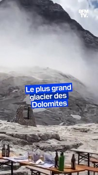 Les images de l'effondrement du glacier qui a fait au moins 6 morts dans les Alpes italiennes