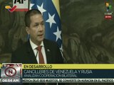 Canciller Carlos Faría: Venezuela expresa su solidaridad con Rusia ante las sanciones impuestas