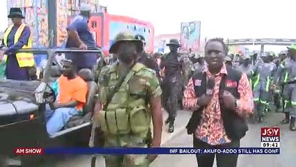 Operation Clean Your Frontage: City guards deployed in Accra - AM Show on Joy News
