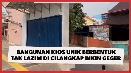 Bangunan Kios Unik Berbentuk Tak Lazim di Cilangkap Bikin Geger, Warganet: Toko Gaib