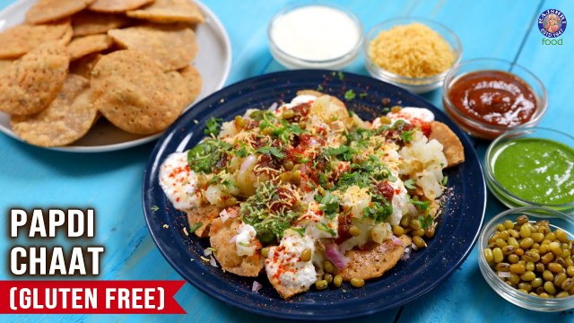 Papdi Chaat Recipe | Gluten-Free Papdi Chaat | Homemade Papdi | Sorghum Recipes | Snack Idea | Ruchi