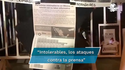 “Inaceptable, el número de periodistas muertos en México”