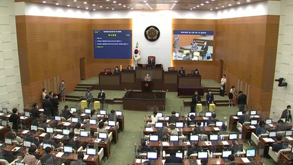 [서울] 서울시의회 개원...의장단 선출 / YTN