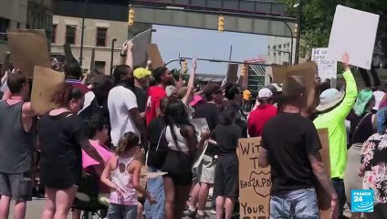 Protests in US after release of video of police killing Black man