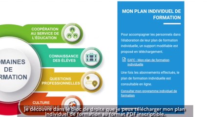 Tutoriel Premier degré - EAFC