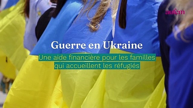 Une aide financière promise aux Français qui accueillent une famille ukrainienne