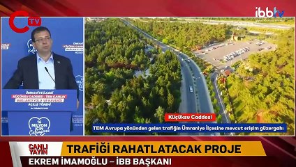 Ekrem İmamoğlu duyurdu: 3 ilçenin trafiğini rahatlatması beklenen yol açıldı