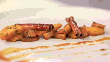 Pommes caramélisées à la cannelle - تفاح مكرمل مع نكهة القرفة