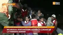 Nicaragua: evacuan familias por la llegada de la tormenta Bonnie